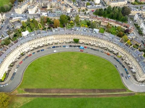 The Royal Crescent Stock Photos