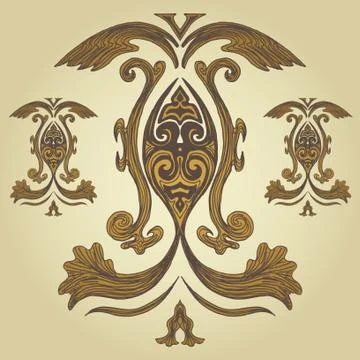 Royal crest Stock Illustration