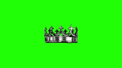 Royal Crown Animation Chroma Key Screen Effect 動画素材 337197578