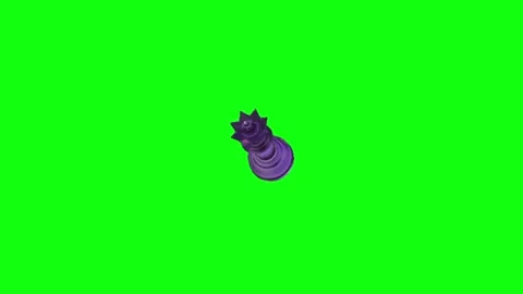 Royal Crown Animation Chroma Key Screen Effect Stock Footage 337197590