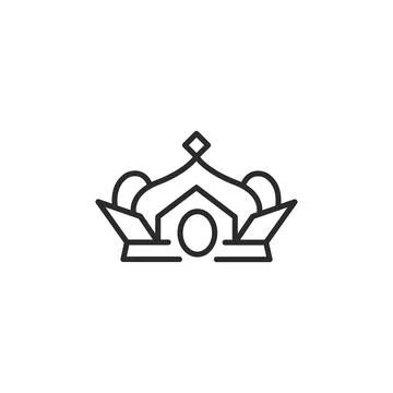 Royal Crown Icon Stock Illustration