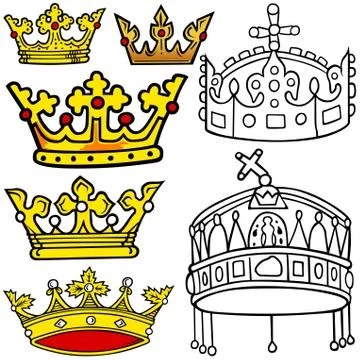 Royal Crown Stock Illustration