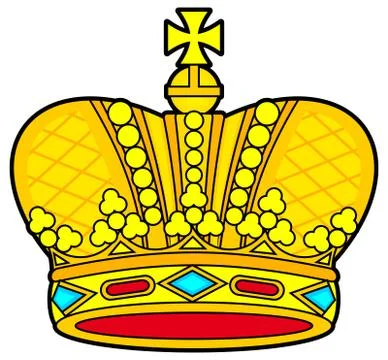 Royal crown Stock Illustration