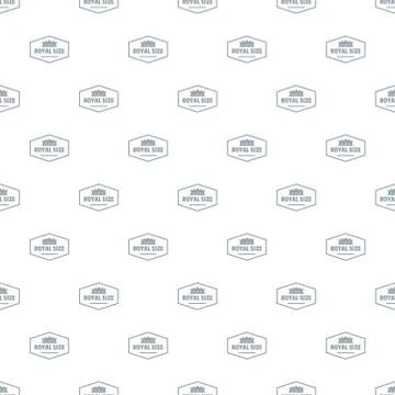Royal crown pattern vector seamless Stockillustratie