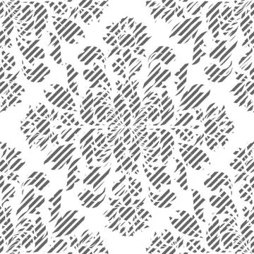 Royal damask pattern for fabric design. Wallpaper baroque, damask. Stock Illustration