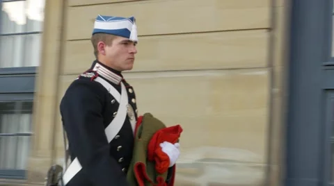 Royal Danish Gurads Video stock 64866828