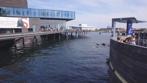 The Royal Danish Playhouse Stock Footage 101418728