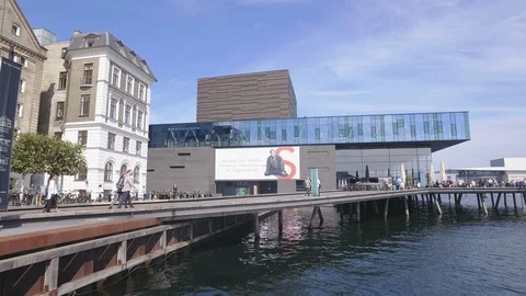 The Royal Danish Playhouse Stock Footage 101418923