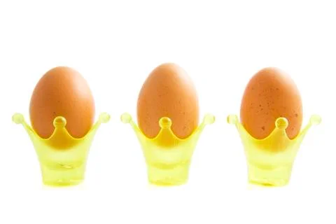 Royal easter eggs Stock Photos