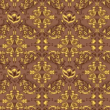 Royal eastern pattern Stock Illustration