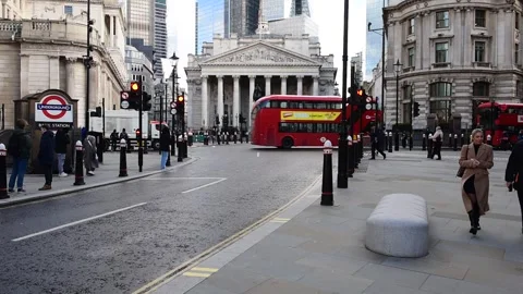 The Royal Exchange Stock Footage 266434388