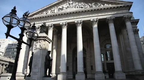 The Royal Exchange London 2 Stock Footage 47226273