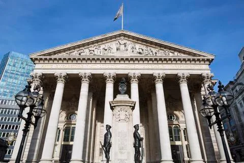 Royal Exchange Foto stock