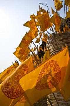 Royal flags Stock Photos