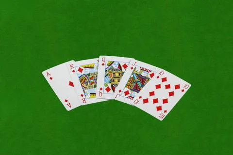 Royal flush Stock Photos