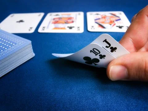 Royal flush Stock Photos