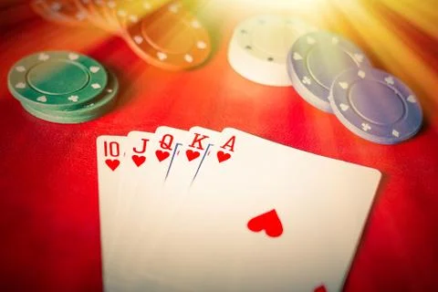 Royal Flush Foto stock