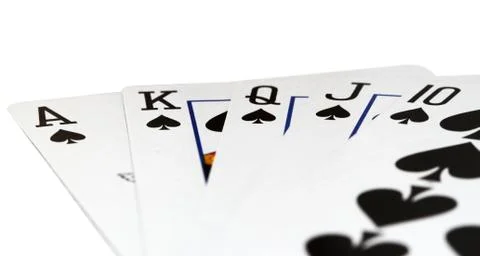 Royal Flush Stock Photos