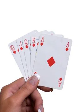 Royal Flush Stock Photos