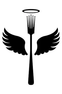 Royal Fork Stock Illustration