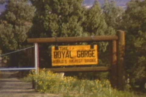 ROYAL GORGE BRIDGE 1 Stock Footage 315837