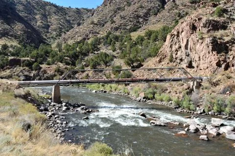 Royal Gorge Stockfoto's
