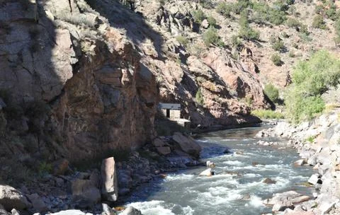 Royal Gorge River Stock Photos
