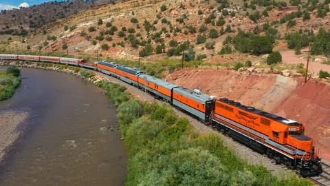 Royal Gorge Route Railroad Vídeos de archivo 116861553