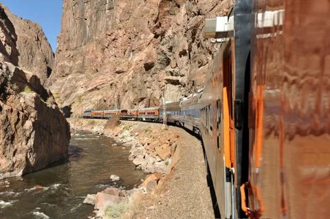 Royal Gorge Train Stock Photos