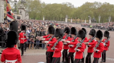 Royal Guard Change 動画素材 45298669