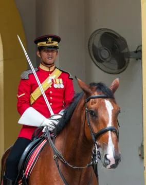 Royal guards Stock Photos