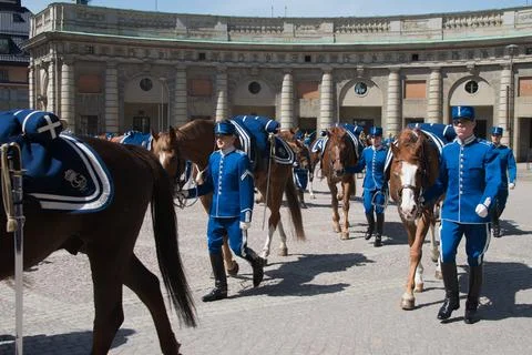 Royal Guards (Sweden) Foto stock