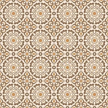 Royal Kaftan Pattern in Ottoman Style 02 Stock Illustration