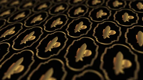 Royal lily angle with move from top to bottom 4K with alpha 库存影片 99290101