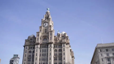 Royal Liver Building 库存影片 42798831