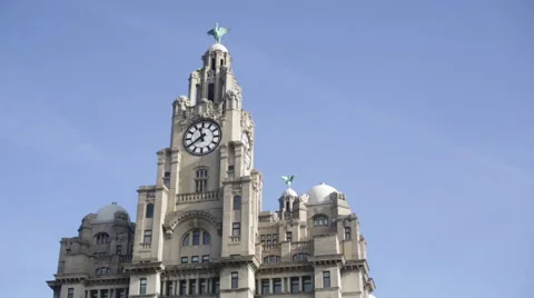 Royal Liver Building 库存影片 42798919