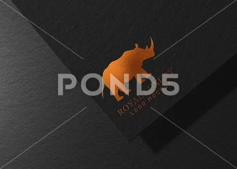 Royal Luxury Logo Mockup 4K PSD Template