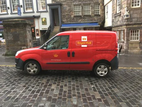 Royal Mail delivery van Stock Photos