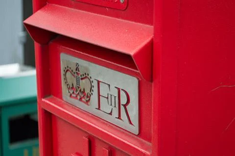 Royal Mail Postbox Foto stock