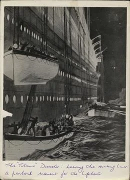 Royal Mail Steamer Titanic Stock Photos