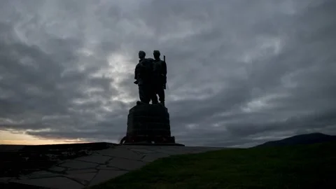 The Royal Marines Commando Memorial Stock Footage 141452553
