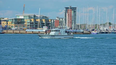Royal Navy HMS Ranger. P293, Archerclas... Stock Video Pond5