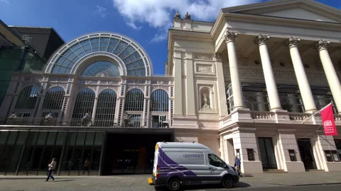 Royal Opera House building. Stock Footage 241508783
