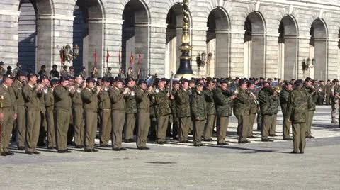 Royal Orchestra Stock Footage 12363784