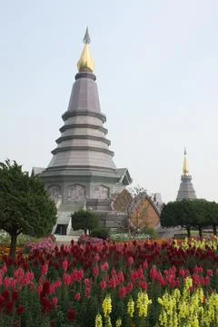 Royal pagodas. Stock Photos