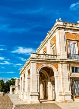 Royal Palace of Aranjuez in Spain Stock Photos