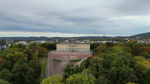 Royal Palace Ascending Stock Footage 217967271
