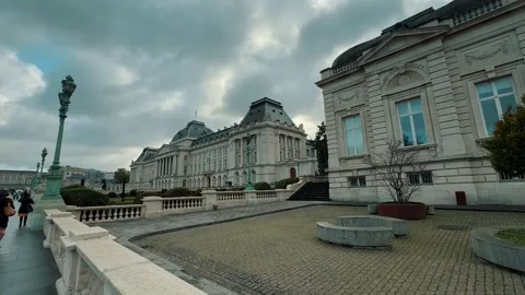 Royal Palace of Brussels 1 Stock Footage 325967862