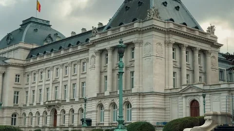 Royal Palace of Brussels 2 Stock-Footage 325967854