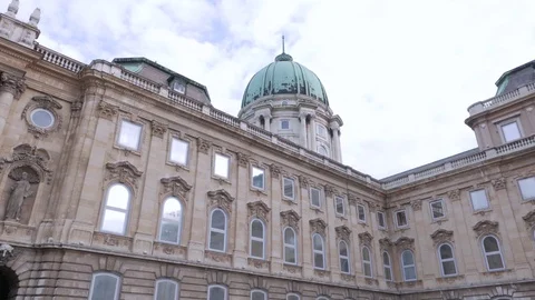 Royal Palace, Budapest Stock Footage 83636188